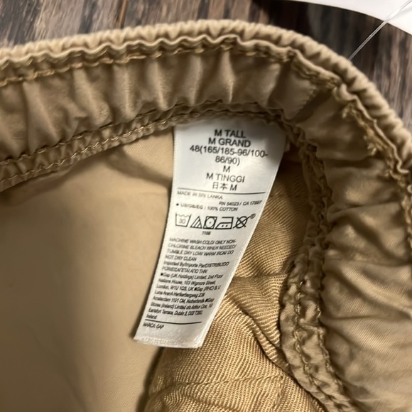 NWT - Gap Lightweight Relaxed Tapered Pull-on Pants Medium Tall - Picture 8 of 10